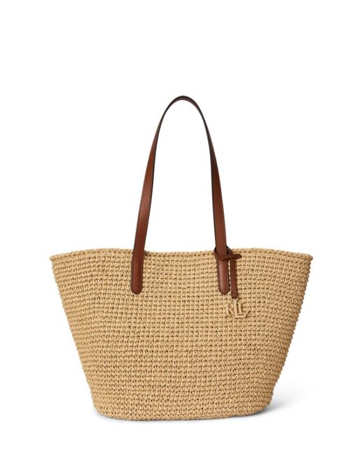 431982179001 LAUREN RALPH LAUREN | LAINEY LG TT-TOTE-LARGE.NATURAL